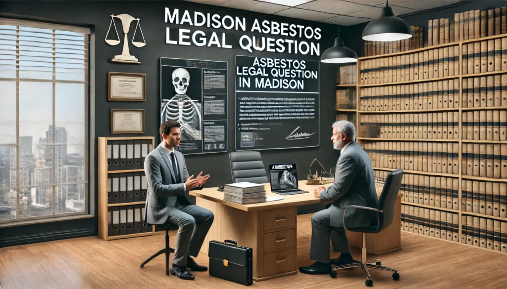 madison asbestos legal question